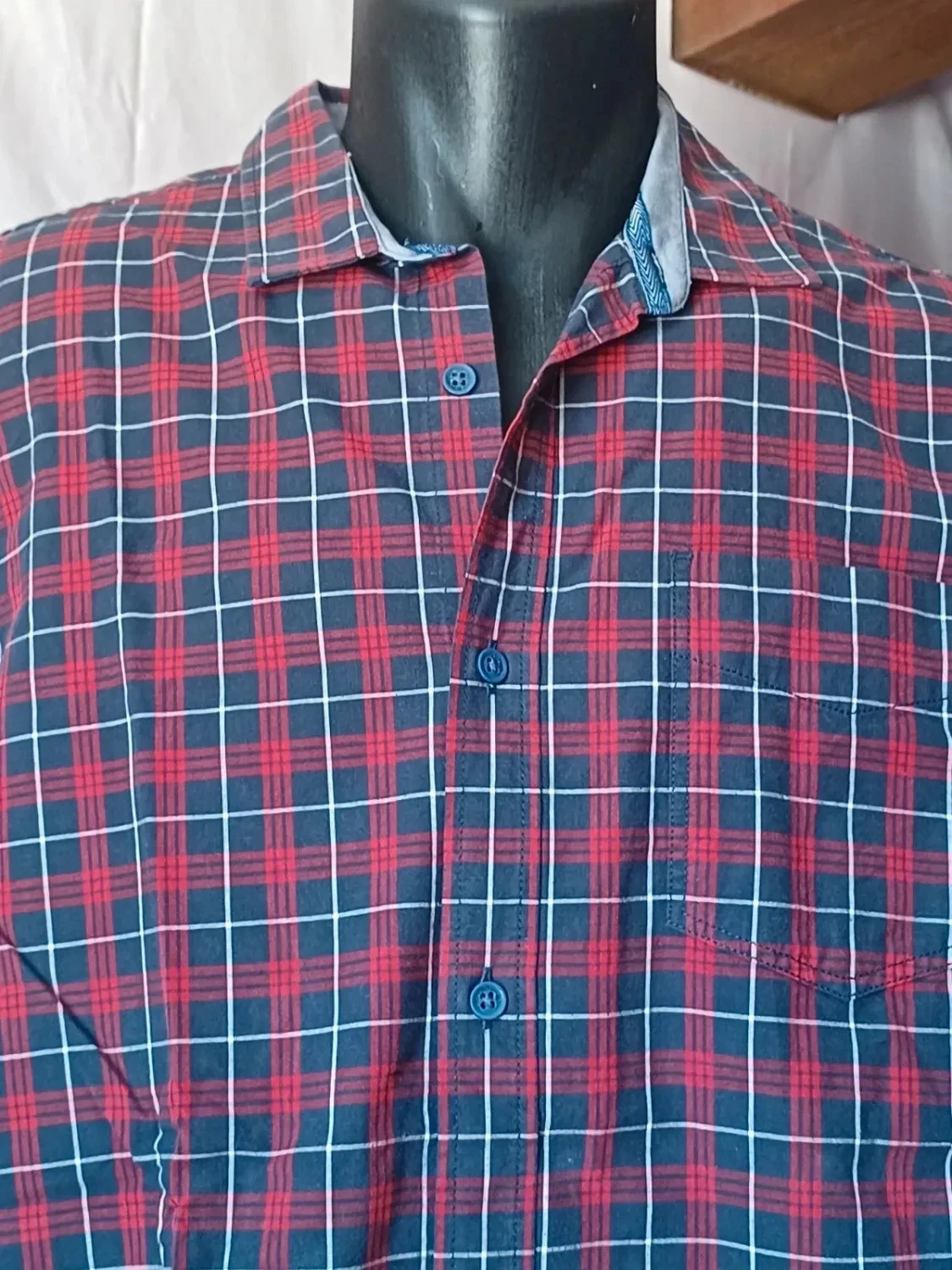 Chemise taille L bonobo a carreaux bucheron